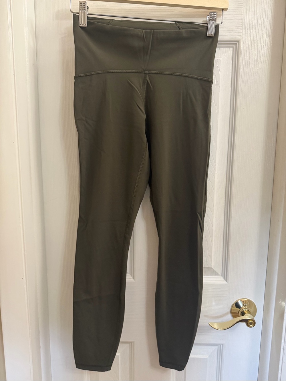 lululemon athletica Olive Green High-Rise Leggings 7/8